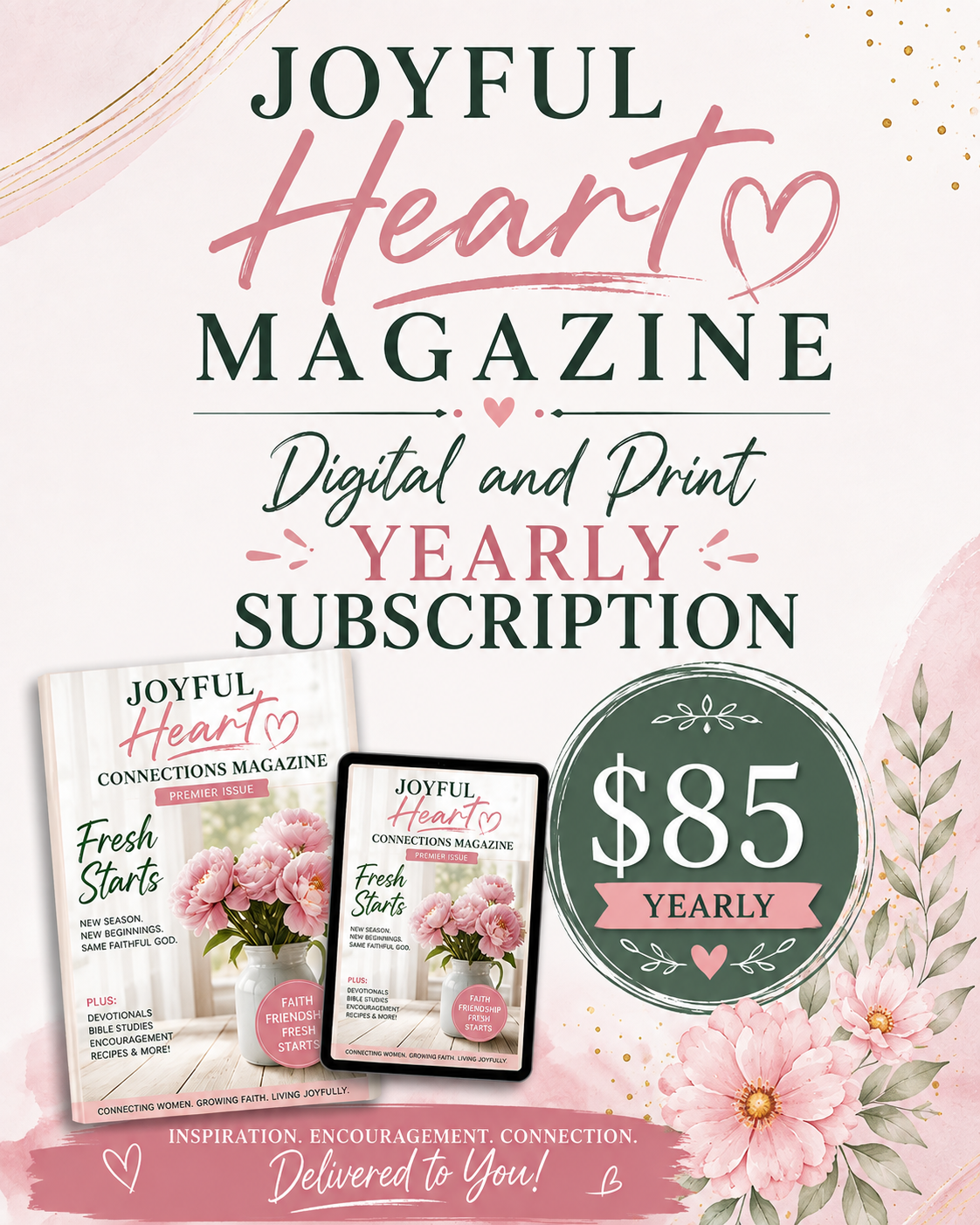 Print and Digital Annual Subscription