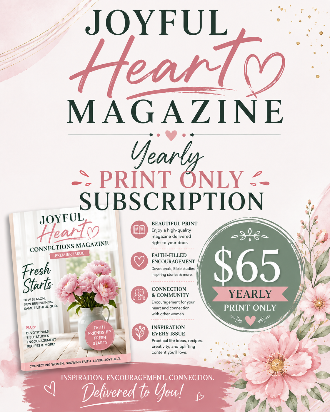 Yearly Print Subscription Only