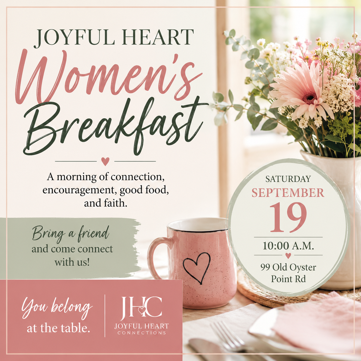 September 19 Women's Breakfast